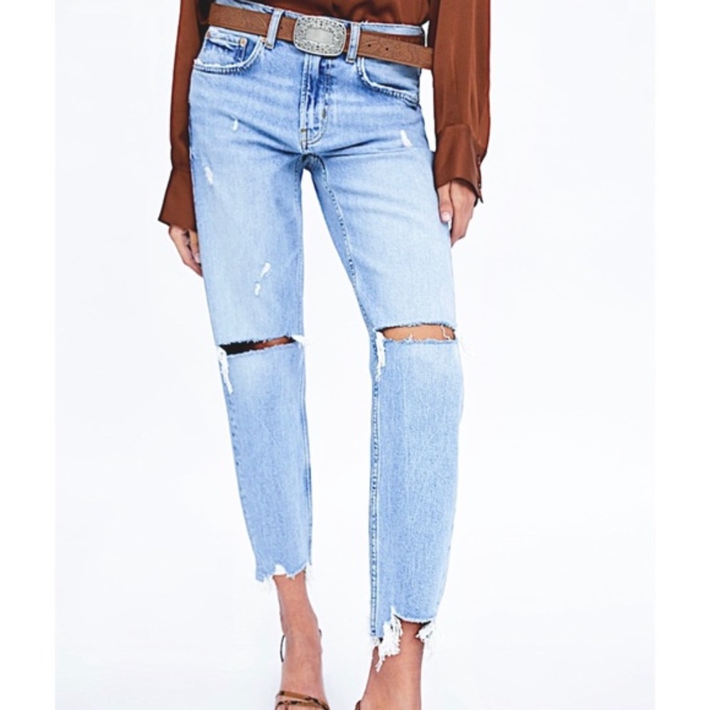 Zara boyfriend Jeans Brand New